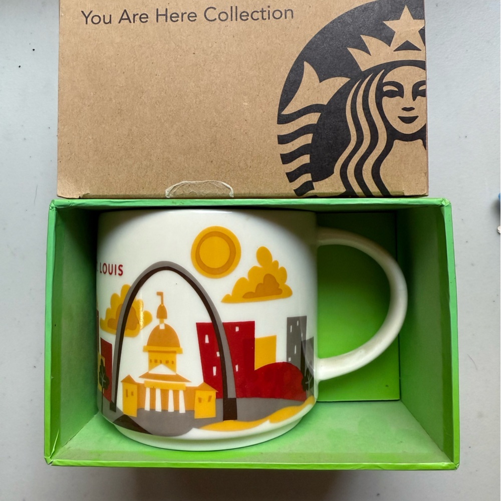 Starbucks St. Louis Mug with Cityscape Design